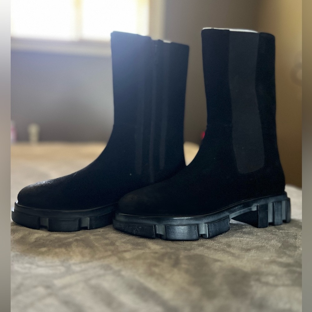 Free People Brooks Chelsea Boots Black